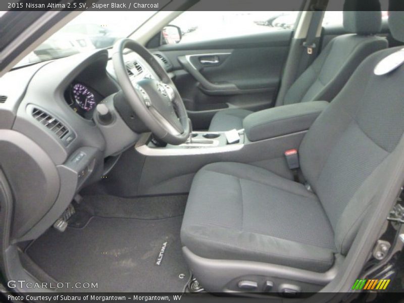 Super Black / Charcoal 2015 Nissan Altima 2.5 SV
