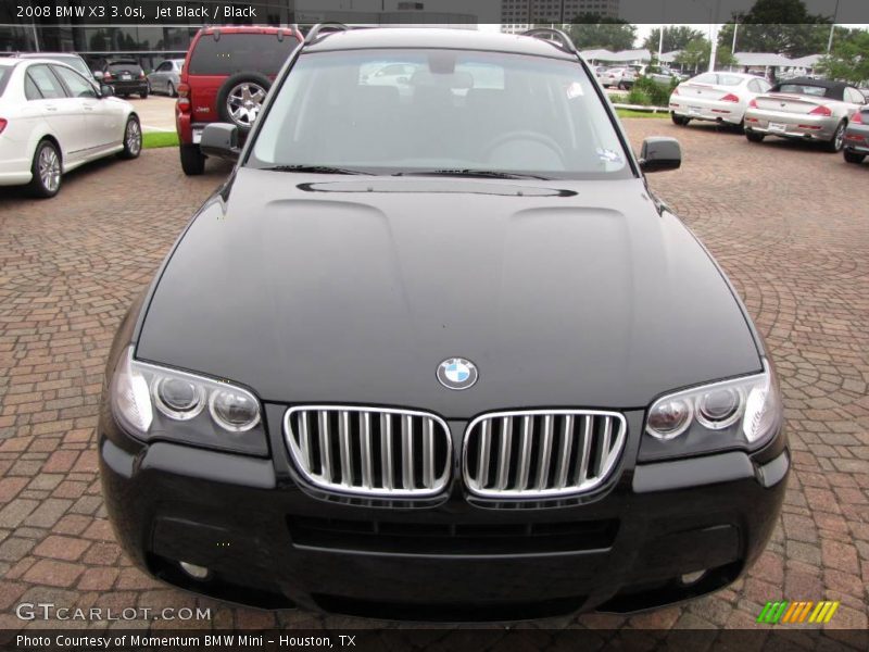 Jet Black / Black 2008 BMW X3 3.0si