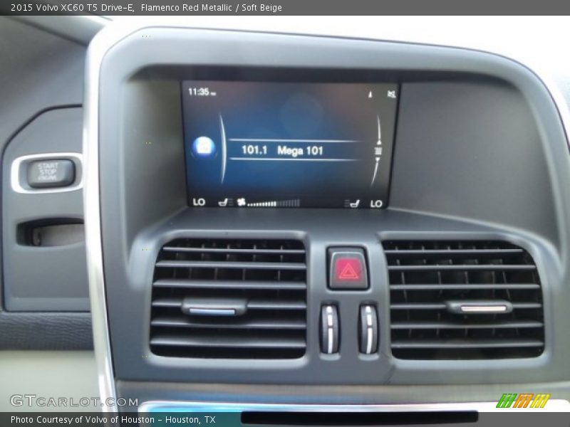 Flamenco Red Metallic / Soft Beige 2015 Volvo XC60 T5 Drive-E