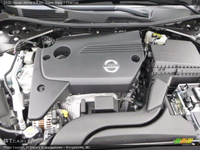 Super Black / Charcoal 2015 Nissan Altima 2.5 SV