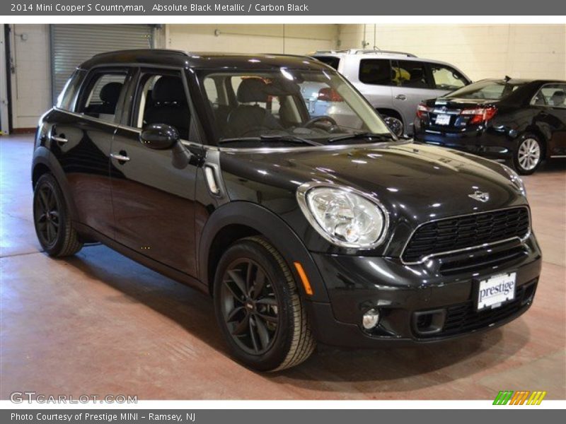 Absolute Black Metallic / Carbon Black 2014 Mini Cooper S Countryman