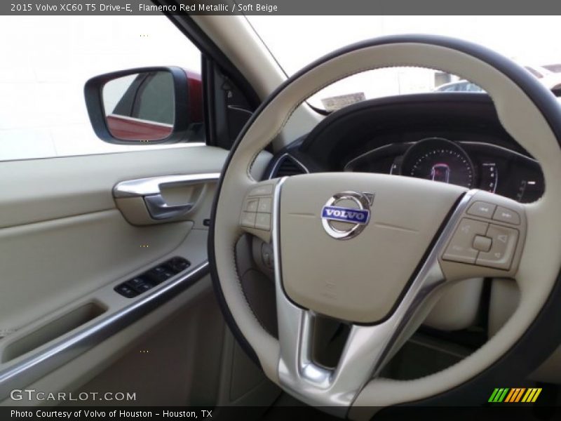 Flamenco Red Metallic / Soft Beige 2015 Volvo XC60 T5 Drive-E