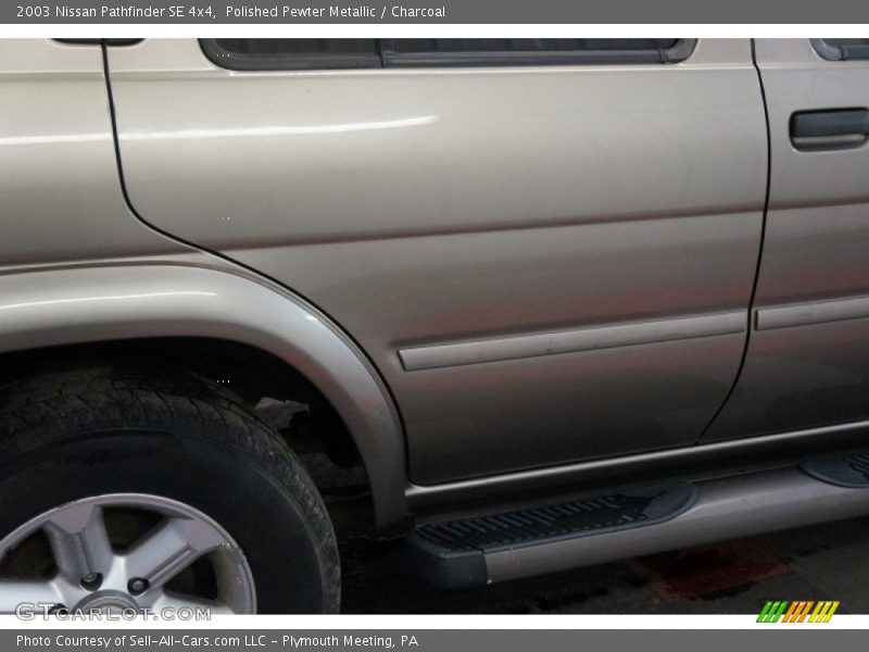 Polished Pewter Metallic / Charcoal 2003 Nissan Pathfinder SE 4x4
