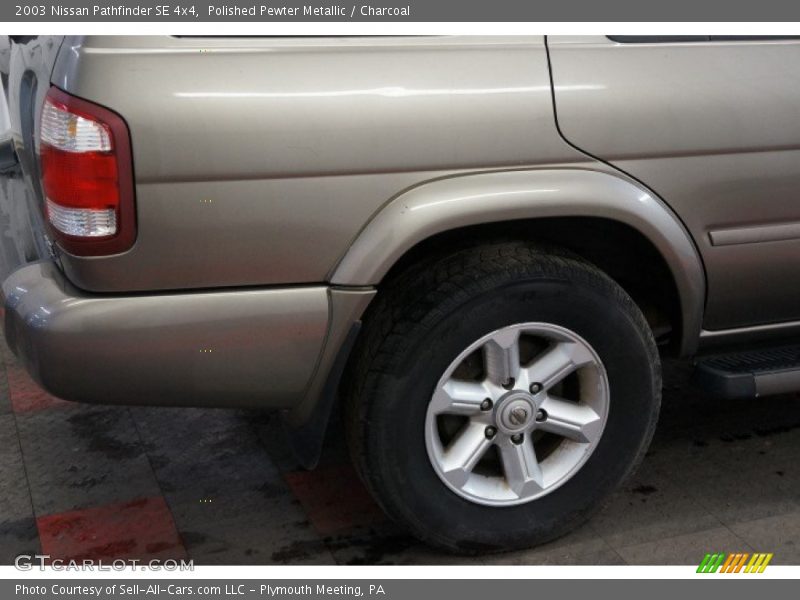 Polished Pewter Metallic / Charcoal 2003 Nissan Pathfinder SE 4x4