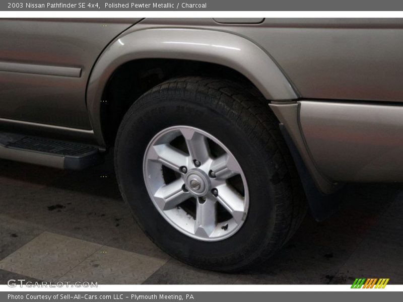 Polished Pewter Metallic / Charcoal 2003 Nissan Pathfinder SE 4x4