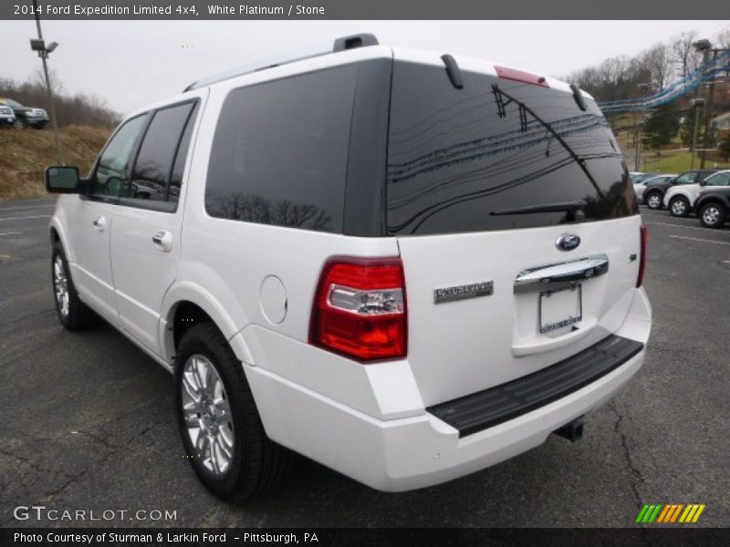 White Platinum / Stone 2014 Ford Expedition Limited 4x4