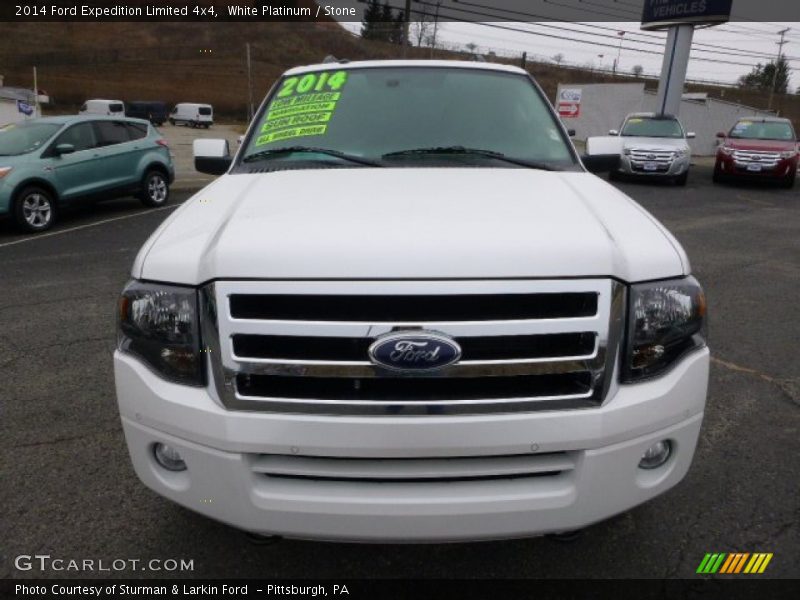 White Platinum / Stone 2014 Ford Expedition Limited 4x4