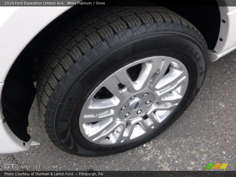 White Platinum / Stone 2014 Ford Expedition Limited 4x4
