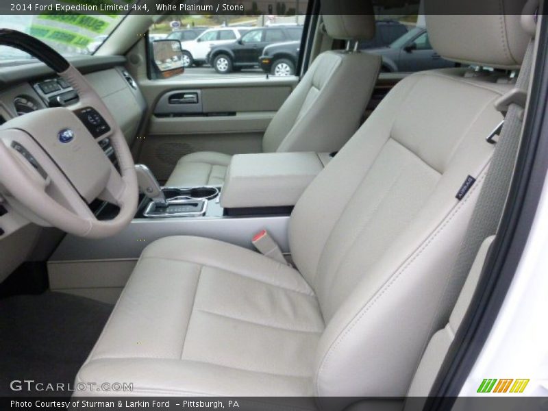 White Platinum / Stone 2014 Ford Expedition Limited 4x4
