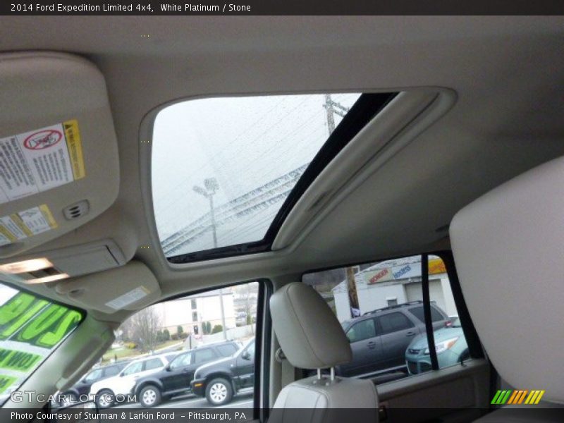 White Platinum / Stone 2014 Ford Expedition Limited 4x4