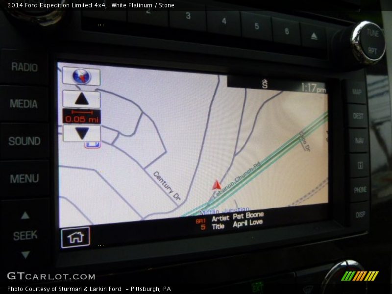 White Platinum / Stone 2014 Ford Expedition Limited 4x4