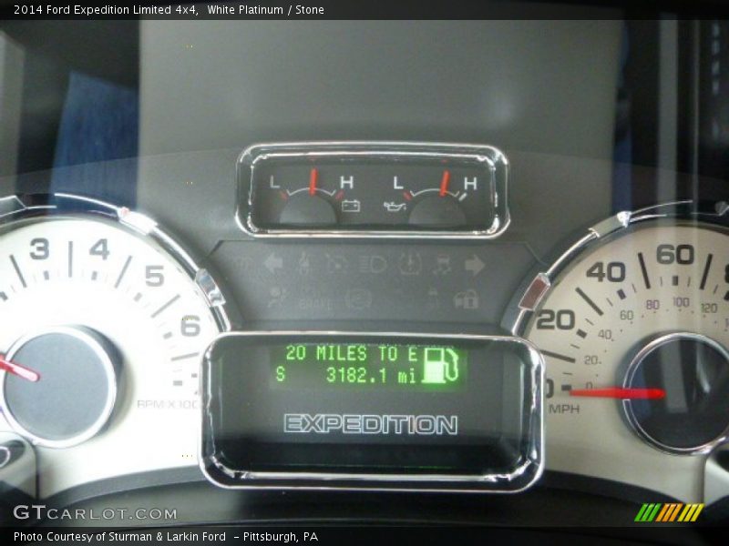 White Platinum / Stone 2014 Ford Expedition Limited 4x4