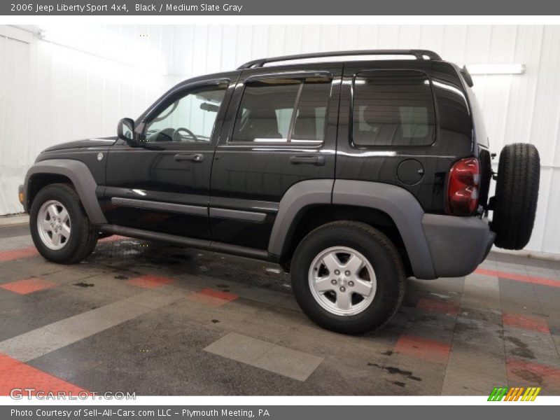 Black / Medium Slate Gray 2006 Jeep Liberty Sport 4x4