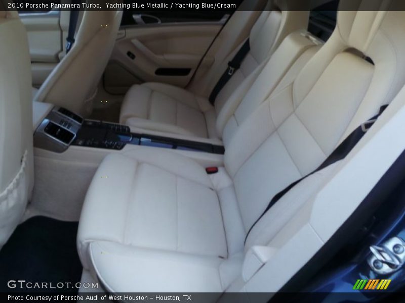 Rear Seat of 2010 Panamera Turbo