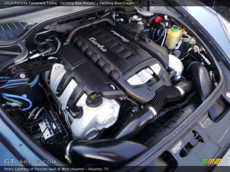  2010 Panamera Turbo Engine - 4.8 Liter Twin-Turbocharged DFI DOHC 32-Valve VarioCam Plus V8