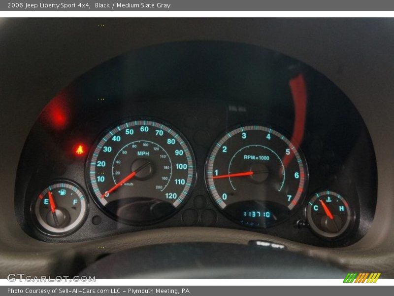 Black / Medium Slate Gray 2006 Jeep Liberty Sport 4x4