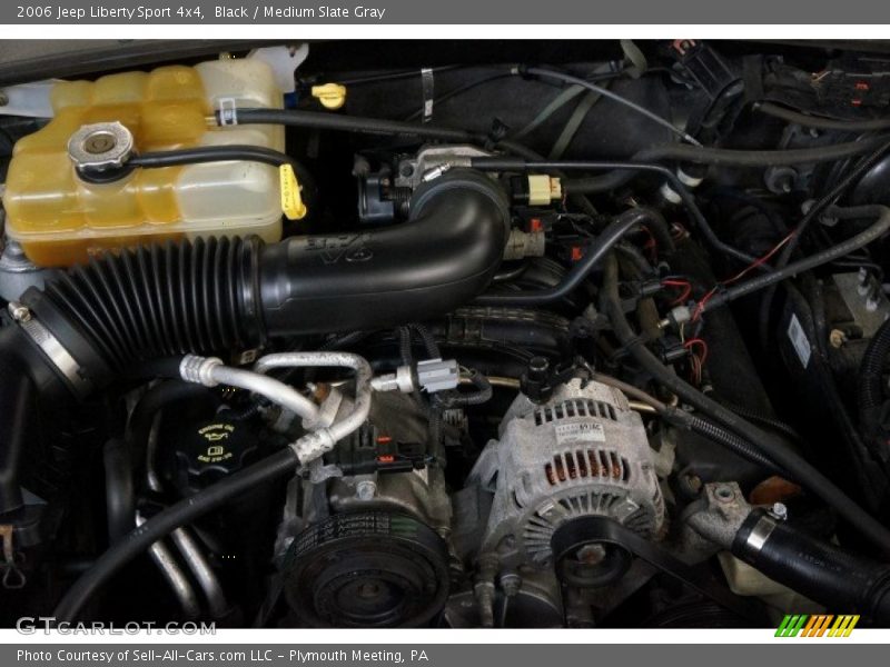 Black / Medium Slate Gray 2006 Jeep Liberty Sport 4x4