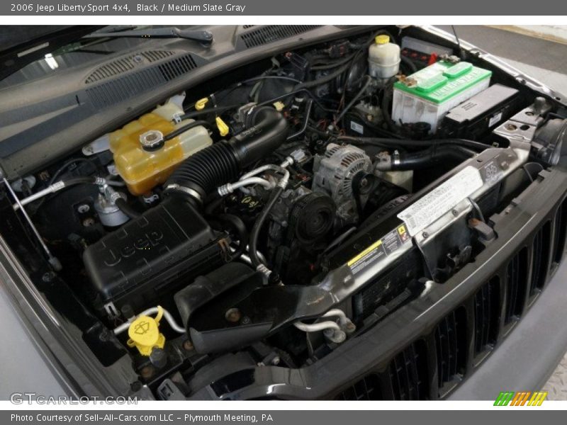 Black / Medium Slate Gray 2006 Jeep Liberty Sport 4x4