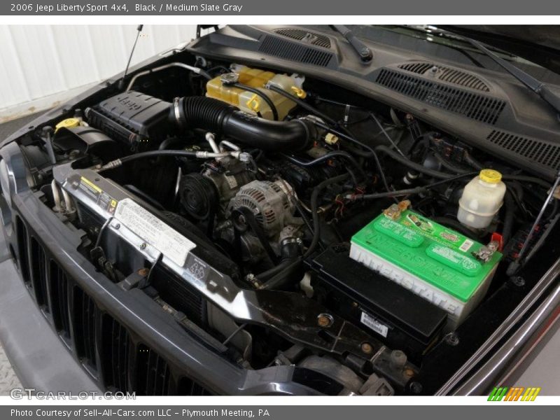 Black / Medium Slate Gray 2006 Jeep Liberty Sport 4x4