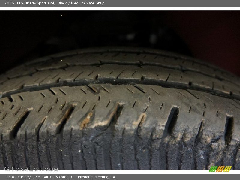 Black / Medium Slate Gray 2006 Jeep Liberty Sport 4x4