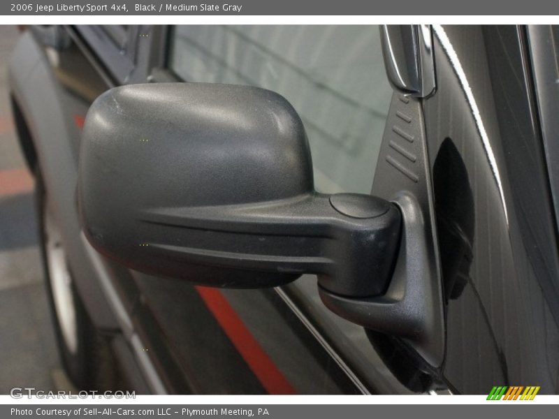 Black / Medium Slate Gray 2006 Jeep Liberty Sport 4x4