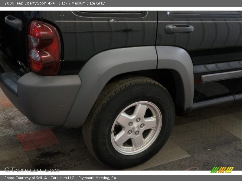 Black / Medium Slate Gray 2006 Jeep Liberty Sport 4x4