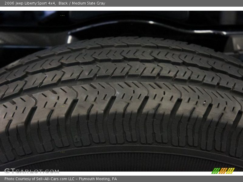Black / Medium Slate Gray 2006 Jeep Liberty Sport 4x4