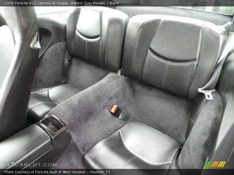 Rear Seat of 2009 911 Carrera 4S Coupe