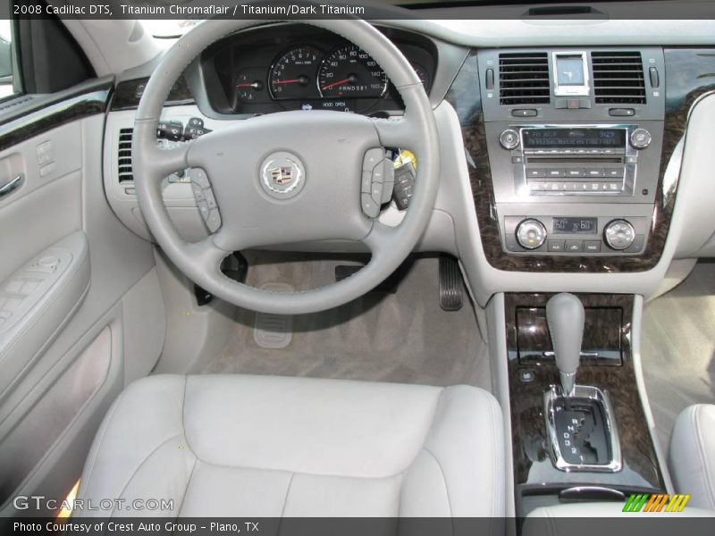 Titanium Chromaflair / Titanium/Dark Titanium 2008 Cadillac DTS