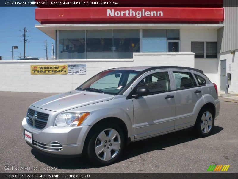 Bright Silver Metallic / Pastel Slate Gray 2007 Dodge Caliber SXT