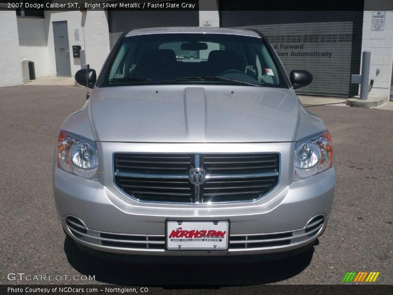 Bright Silver Metallic / Pastel Slate Gray 2007 Dodge Caliber SXT