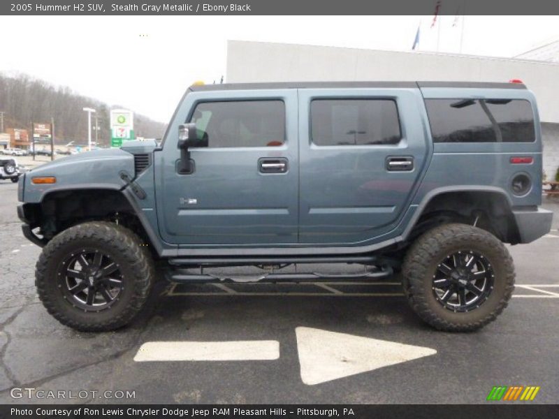 Stealth Gray Metallic / Ebony Black 2005 Hummer H2 SUV