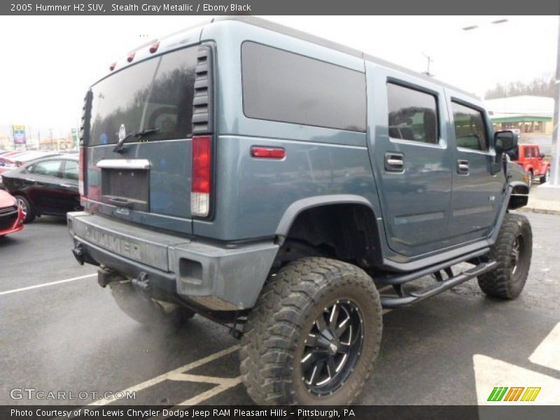 Stealth Gray Metallic / Ebony Black 2005 Hummer H2 SUV