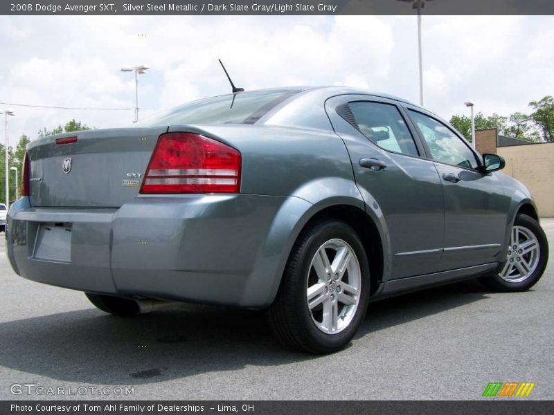 Silver Steel Metallic / Dark Slate Gray/Light Slate Gray 2008 Dodge Avenger SXT