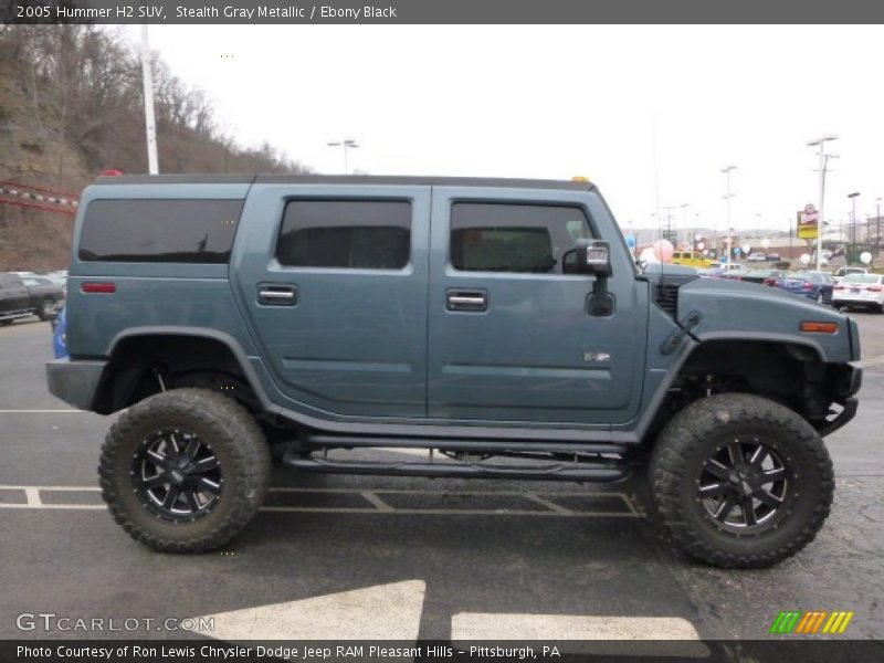 Stealth Gray Metallic / Ebony Black 2005 Hummer H2 SUV