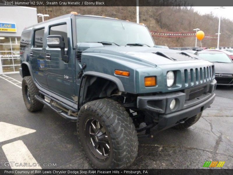 Stealth Gray Metallic / Ebony Black 2005 Hummer H2 SUV