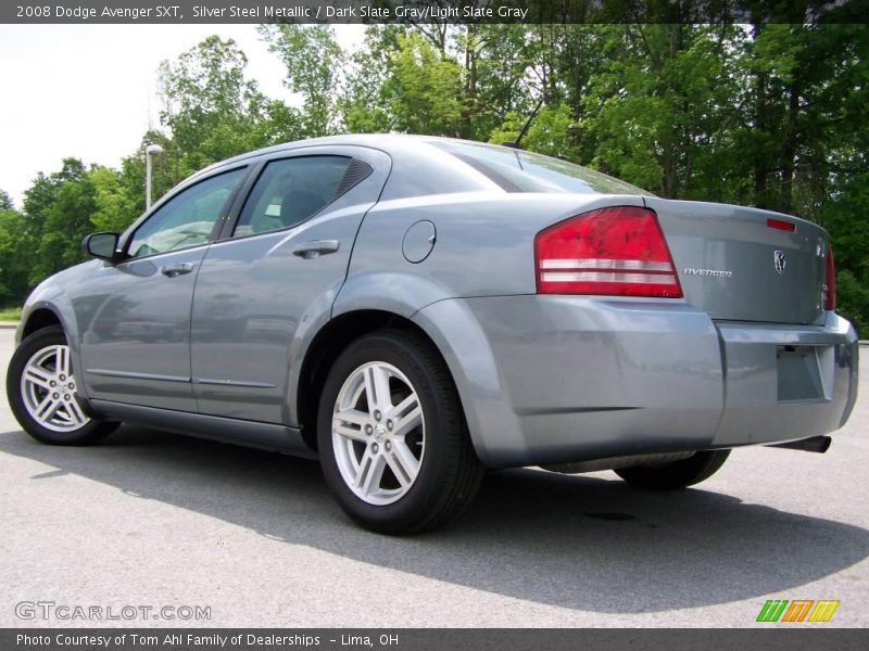 Silver Steel Metallic / Dark Slate Gray/Light Slate Gray 2008 Dodge Avenger SXT