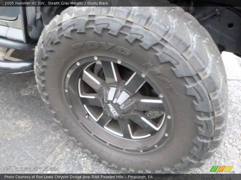 Stealth Gray Metallic / Ebony Black 2005 Hummer H2 SUV