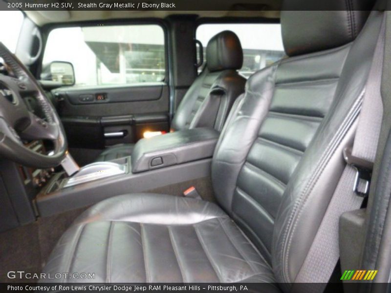 Stealth Gray Metallic / Ebony Black 2005 Hummer H2 SUV