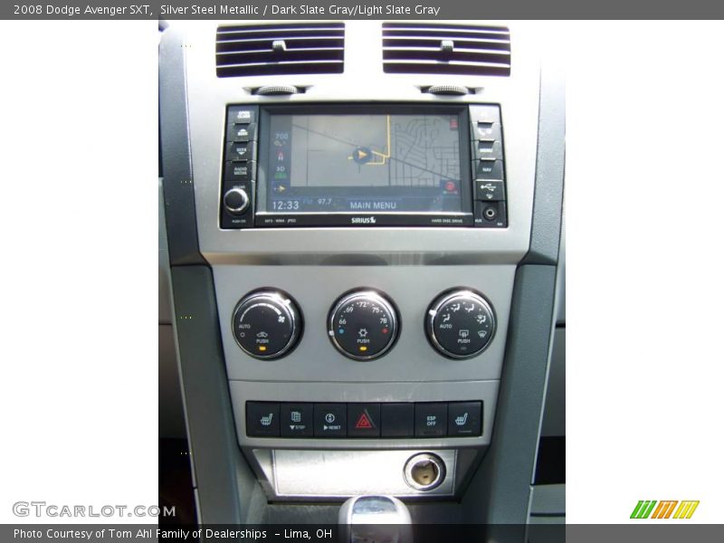 Silver Steel Metallic / Dark Slate Gray/Light Slate Gray 2008 Dodge Avenger SXT