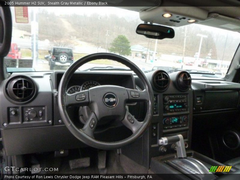 Stealth Gray Metallic / Ebony Black 2005 Hummer H2 SUV
