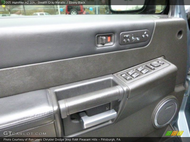 Stealth Gray Metallic / Ebony Black 2005 Hummer H2 SUV