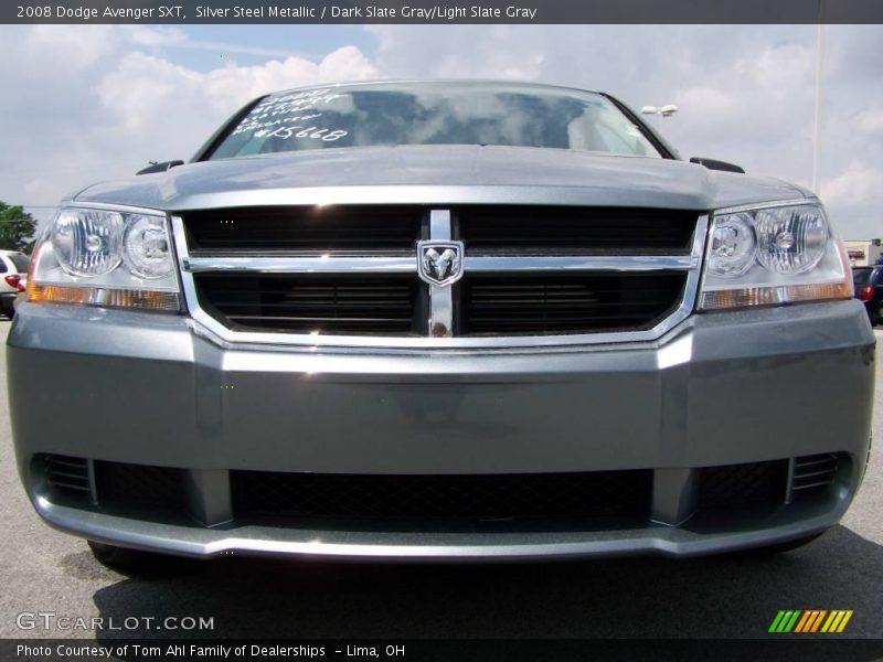 Silver Steel Metallic / Dark Slate Gray/Light Slate Gray 2008 Dodge Avenger SXT