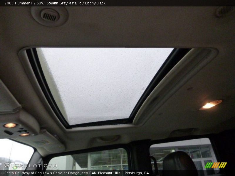 Stealth Gray Metallic / Ebony Black 2005 Hummer H2 SUV