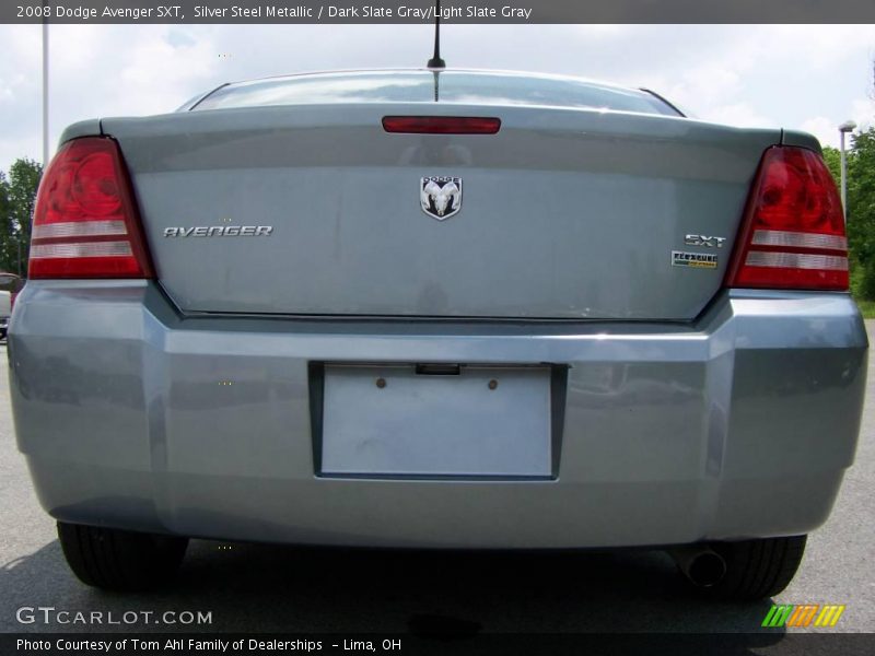 Silver Steel Metallic / Dark Slate Gray/Light Slate Gray 2008 Dodge Avenger SXT