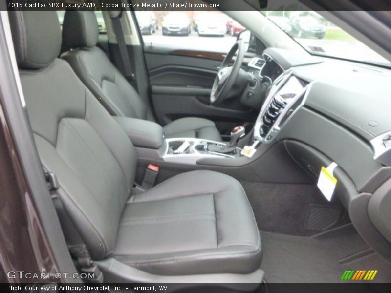 Cocoa Bronze Metallic / Shale/Brownstone 2015 Cadillac SRX Luxury AWD