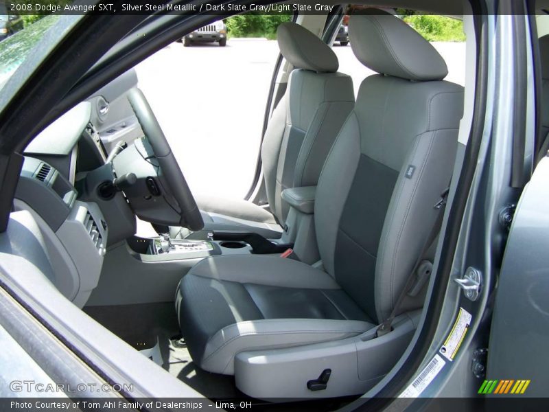 Silver Steel Metallic / Dark Slate Gray/Light Slate Gray 2008 Dodge Avenger SXT