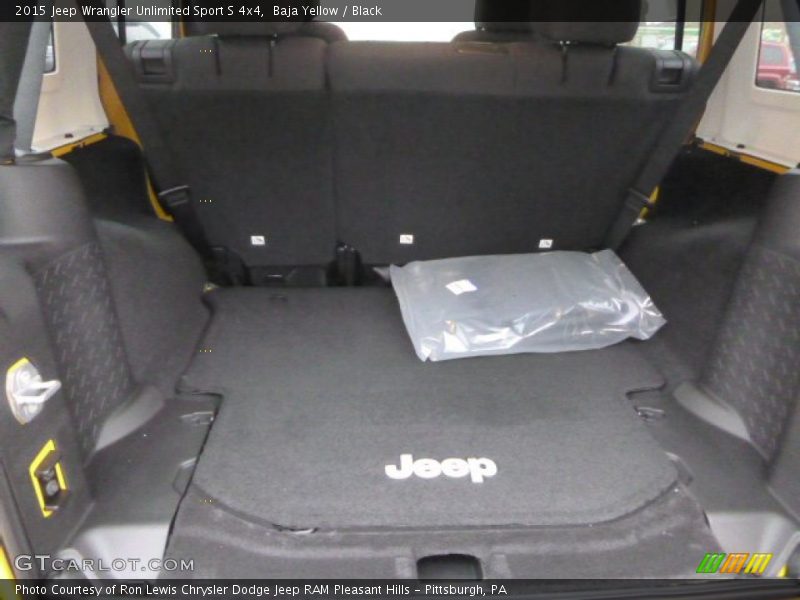 Baja Yellow / Black 2015 Jeep Wrangler Unlimited Sport S 4x4