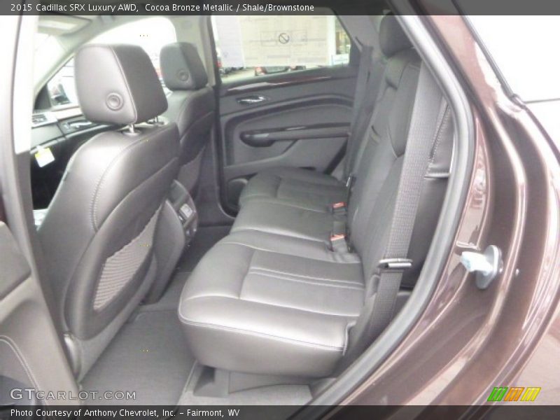 Cocoa Bronze Metallic / Shale/Brownstone 2015 Cadillac SRX Luxury AWD