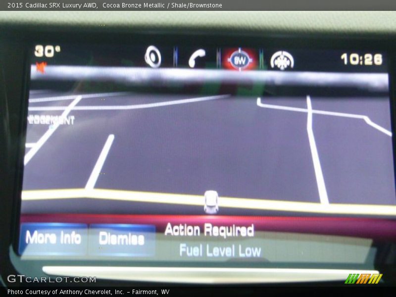 Cocoa Bronze Metallic / Shale/Brownstone 2015 Cadillac SRX Luxury AWD